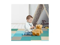 Slickblue 58 Inch Toddler Foam Play Mat Baby Folding Activity Floor