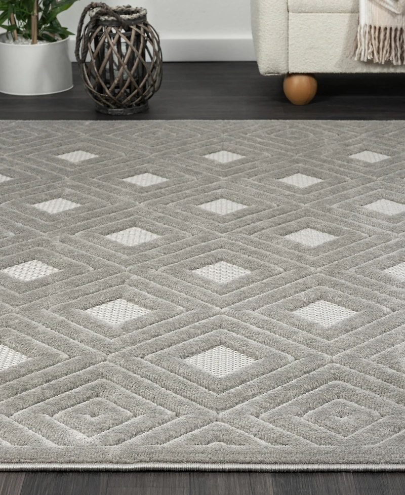 Lr Home Adonis Atl- 7'10"x9'10" Outdoor Area Rug