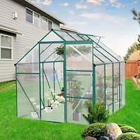 Streamdale Green-6 X 8 Ft Outdoor Patio Greenhouse