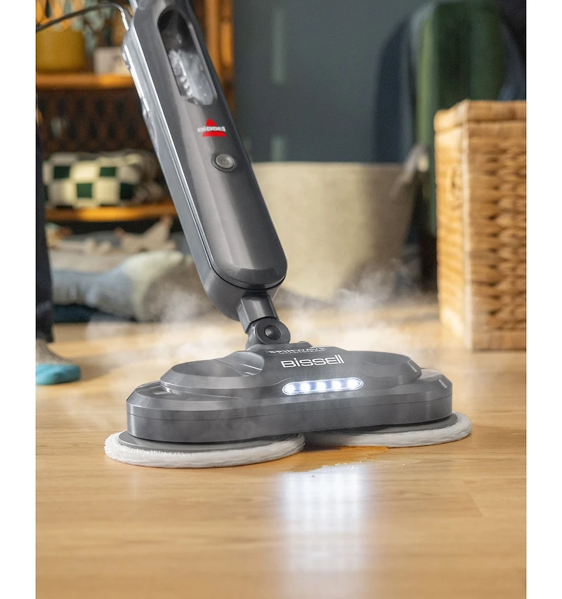 Bissell SpinWave Smart Steam Scrubbing Sanitizing Spin Mop