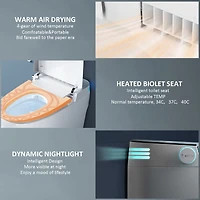 Streamdale Modern Bidet Toilets with Advanced Features