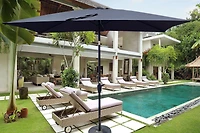 Streamdale Waterproof Patio Umbrella with Tilt and Crank