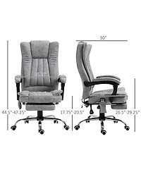 Vinsetto Massage Office Chair, High Back Reclining Desk Chair,