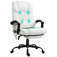 Vinsetto Massage Office Chair, Chair with 6 Vibration Points