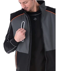RefrigiWear Men's PolarForce Vest Insulated Winter Vest, Lightweight Cold-Weather Layer