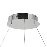Jonathan Y Brice Modern Contemporary Iron Integrated Led Pendant