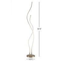 Jonathan Y Cairo Led Integrated Floor Lamp