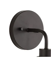 Jonathan Y Sandrine Iron/Seeded Glass Cottage Rustic Led Vanity Light