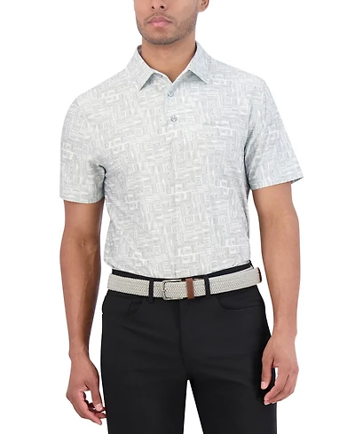 Ben Sherman Sport Radio Stack Tech Jersey Sports Fit Polo