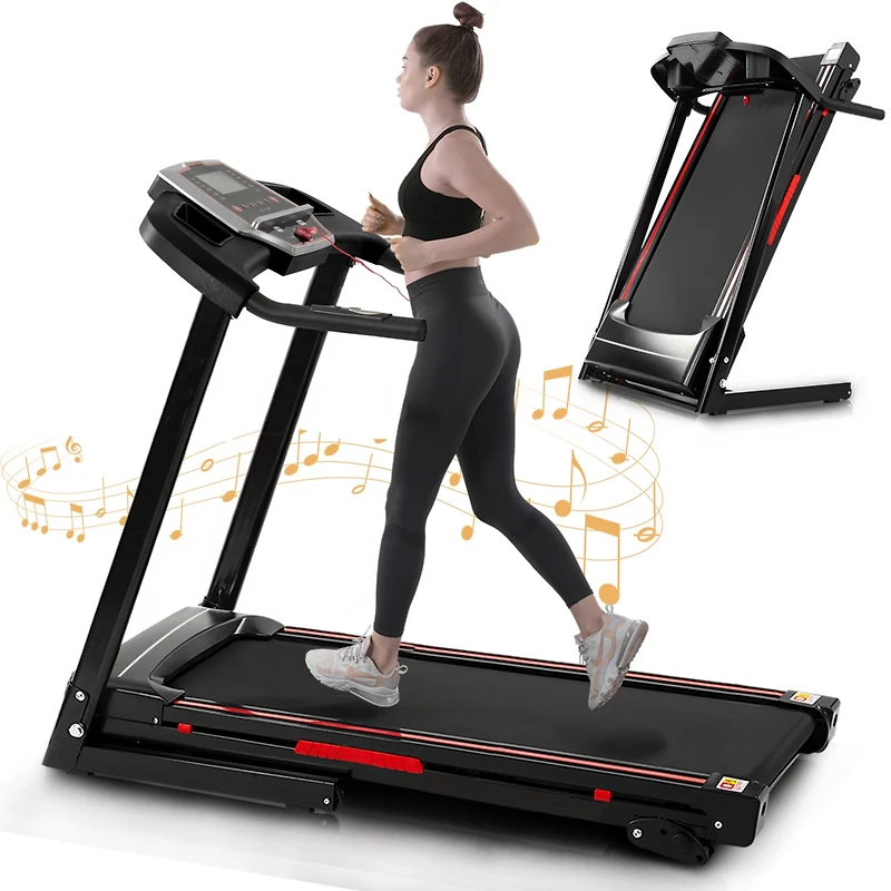 Streamdale Portable Incline Folding Treadmill with App