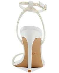 Aldo Women's Perlea Two-Piece Imitation Pearl Dress Sandals