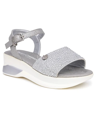Juicy Couture Little and Big Girls Inspired Wedge Sandal
