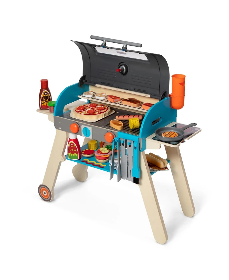 Melissa and Doug Deluxe Grill Pizza Oven Playset