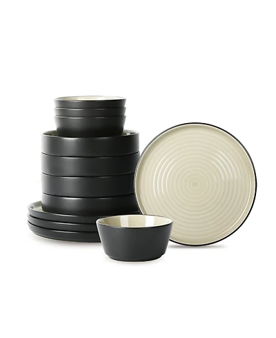 Stone Lain Elica 12 Pc. Dinnerware Set, Service for 4