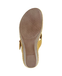 Gc Shoes Women's Narbonne Flower Wedge Sandals