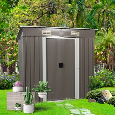 Streamdale 6FT X 4FT Outdoor Metal Storage Shed
