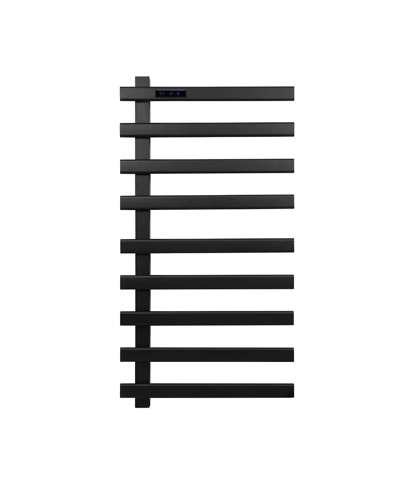 Electric Heated Towel Rack Wall Mounted Drying Rack, Stainless Steel Towel Warmer 5 Bars