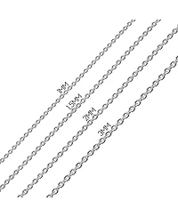 Bling Jewelry Heavy Large Solid 5MM Thick Sterling Silver Square Box Chain Necklace 16 Inch