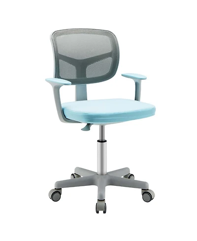 Auto Lock Kids Mesh Chair with Armrests Height Adjustable