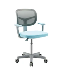 Auto Lock Kids Mesh Chair with Armrests Height Adjustable