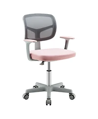 Auto Lock Kids Mesh Chair with Armrests Height Adjustable