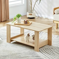 Streamdale Modern Rectangular Mdf Dining Table with Industrial Design