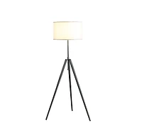 Streamdale Sleek Tripod Floor Lamp (47"-64") in Chrome