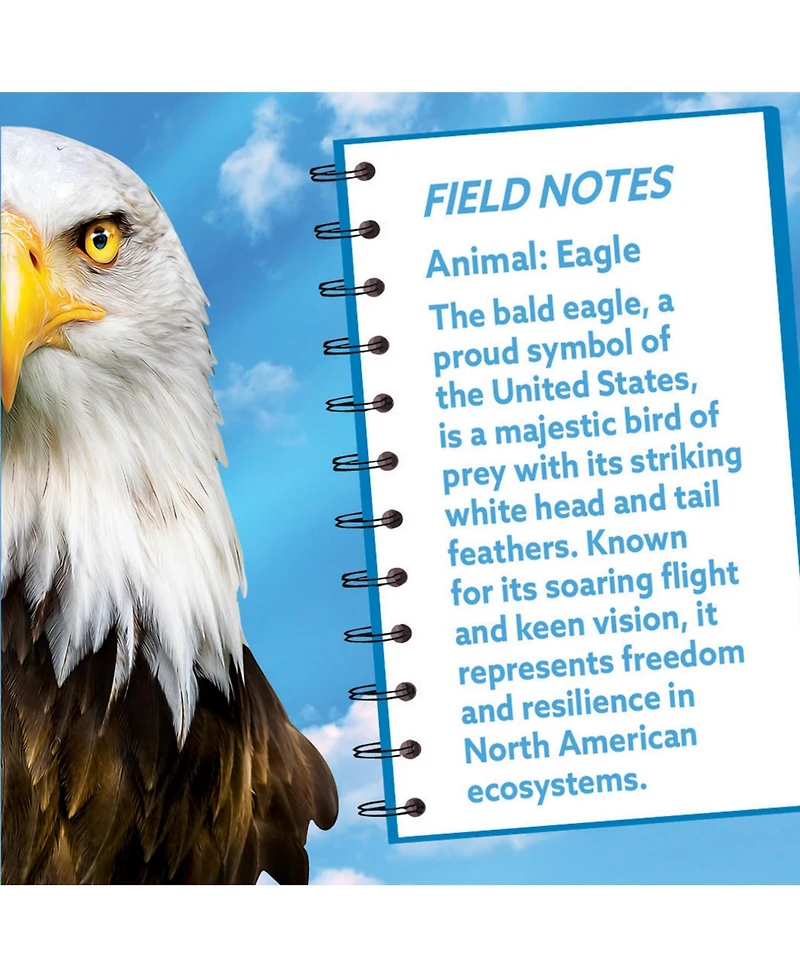 Masterpieces Eagle 100 Piece Shaped Jigsaw Puzzle
