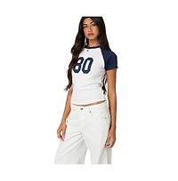 Women's 80'S Raglan T Shirt