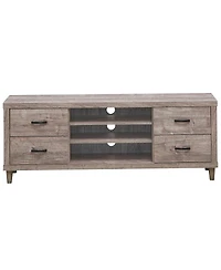 70-Inch Modern Tv Stand Mid-Century Entertainment Center with Storage for 65"/75" TVs