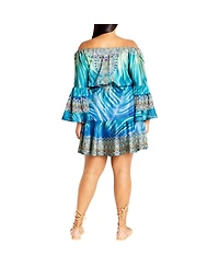 City Chic Women's Summer Nights Dress