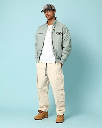 Carre Big Cat Bomber Jacket - XXXLarge, Green