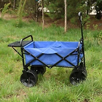 Streamdale Furniture Folding Wagon Garden Shopping Beach Cart