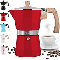 5.5 Cups Classic Stovetop Italian Style Espresso Maker Moka Pot