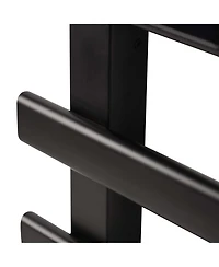 Electric Heated Towel Rack Wall Mounted Drying Rack, Stainless Steel Towel Warmer 5 Bars