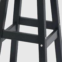 WestinTrends 29" Hdpe Outdoor Patio Square Bar Stools (Set of