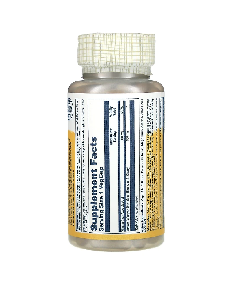 Solaray Timed Release Vitamin C