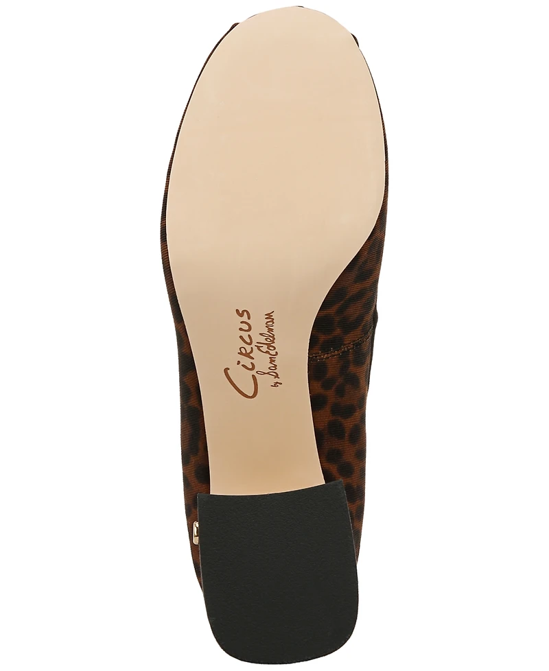 Circus Ny by Sam Edelman Della Lace-Up Block-Heel Ballet Pumps