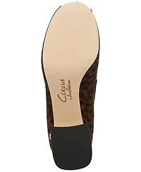 Circus Ny by Sam Edelman Della Lace-Up Block-Heel Ballet Pumps