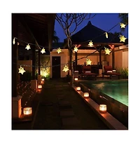 Twinkle Star String Lights Halloween Christmas Waterproof Decor