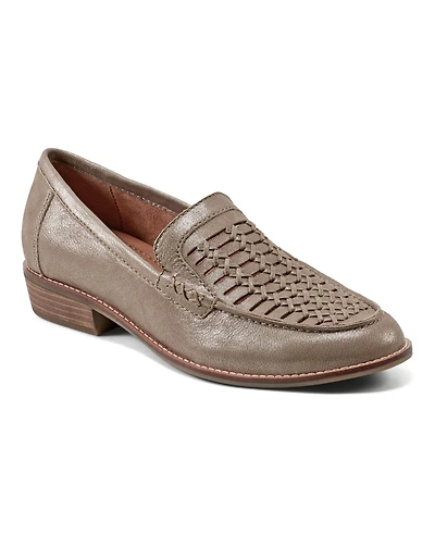 Earth Women's Elona Woven Slip-on Loafers