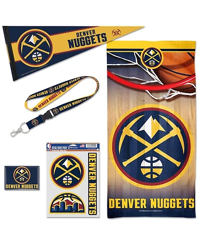 WinCraft Denver Nuggets House Fan Accessories Pack