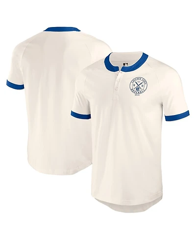 Darius Rucker Men's Collection by Fanatics White Chicago Cubs Henley Raglan T-Shirt