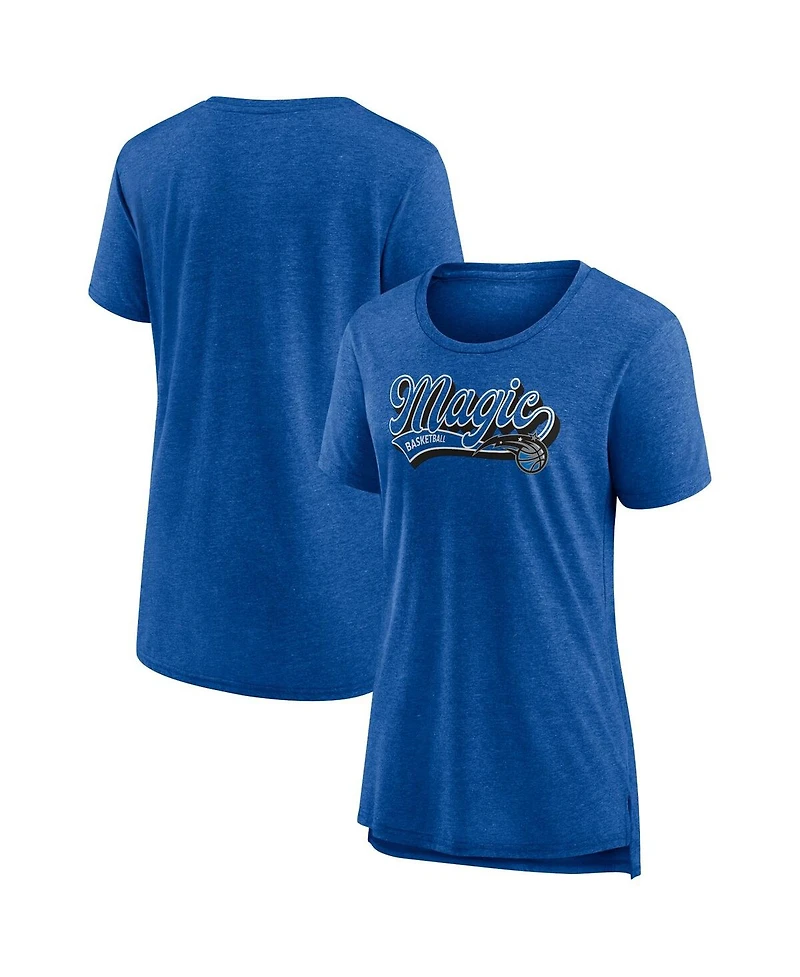 Fanatics Women's Heather Orlando Magic League Leader Tri-Blend T-Shirt