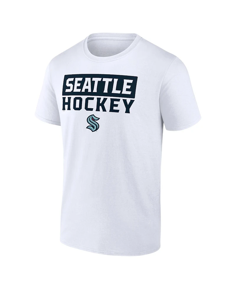 Fanatics Men's Seattle Kraken Serve Combo Pack T-Shirt