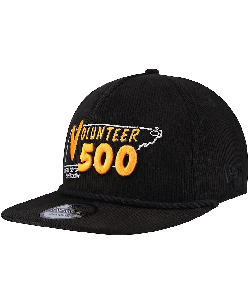New Era Men's Bristol Motor Speedway Volunteer 500 Retro Cord Golfer Adjustable Hat