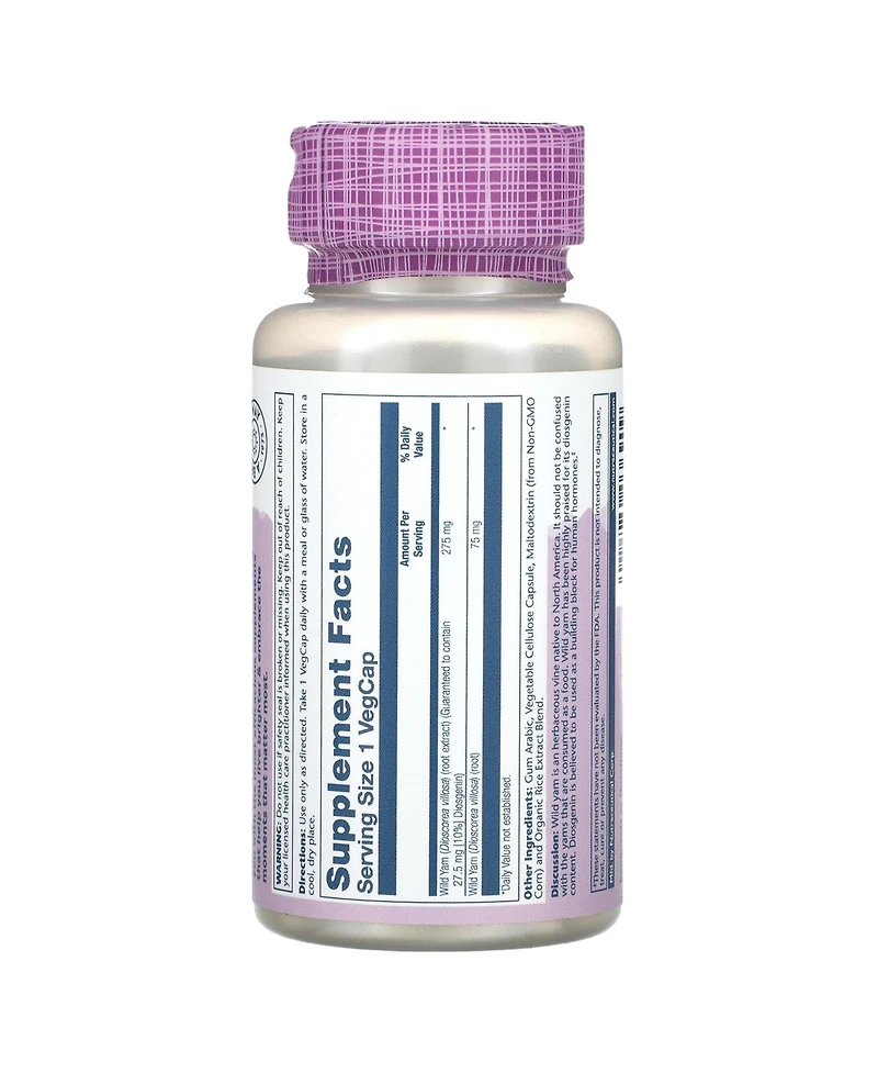 Solaray Vital Extracts Wild Yam