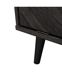 Amber & Emily Tv Stand with Doors and Open Shelves for TVs up to 85"