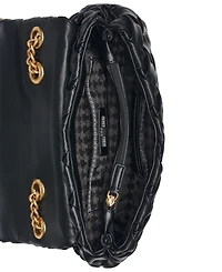 Karl Lagerfeld Paris Lafayette Leather Shoulder Bag