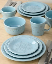 Fiesta Sky Snowflake Classic Salad Plate, Exclusively at Macy's